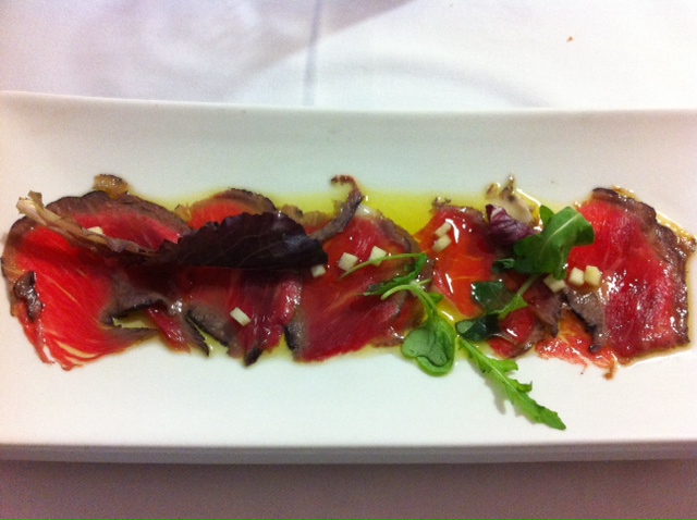 Que Ganeta Tinc Carpaccio de roast beef